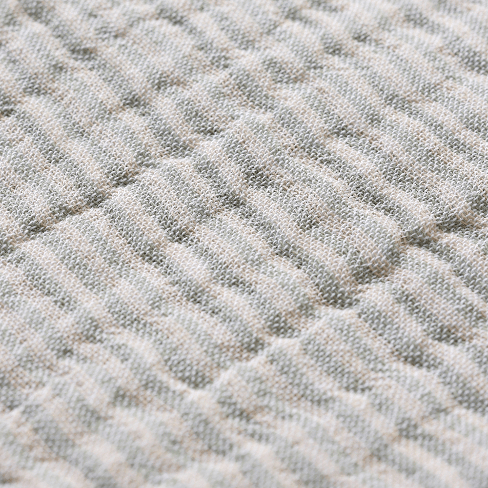 Fino Överkast - Tea Green/Sand