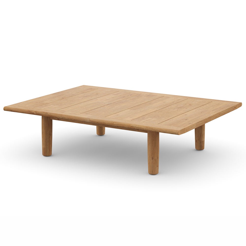 dedon, tibbo soffbord 103x139 cm teak