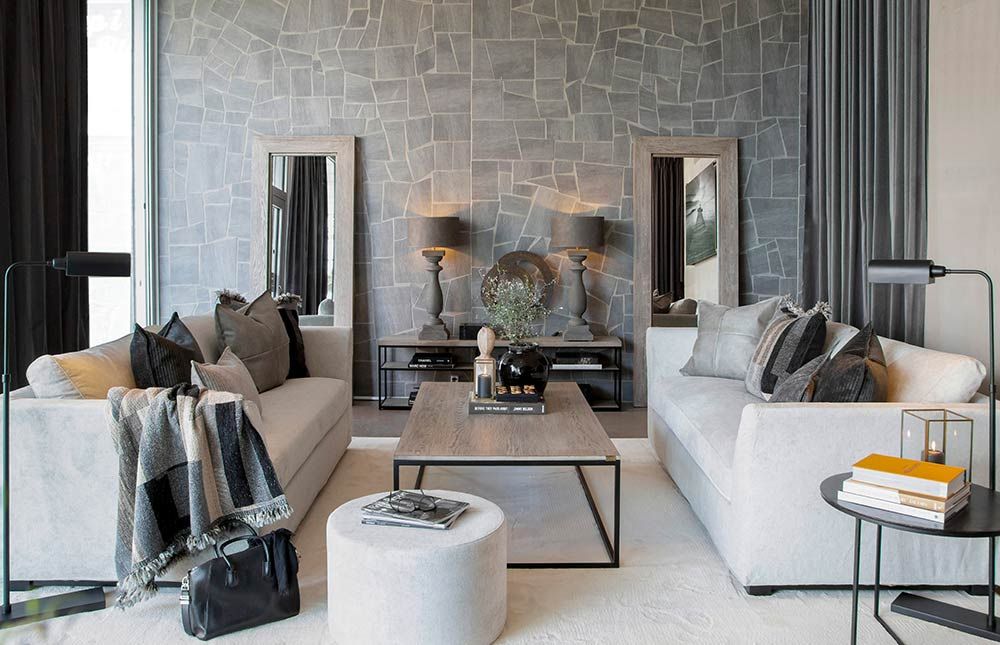 Stafford 3-Sits Soffa Tobago White