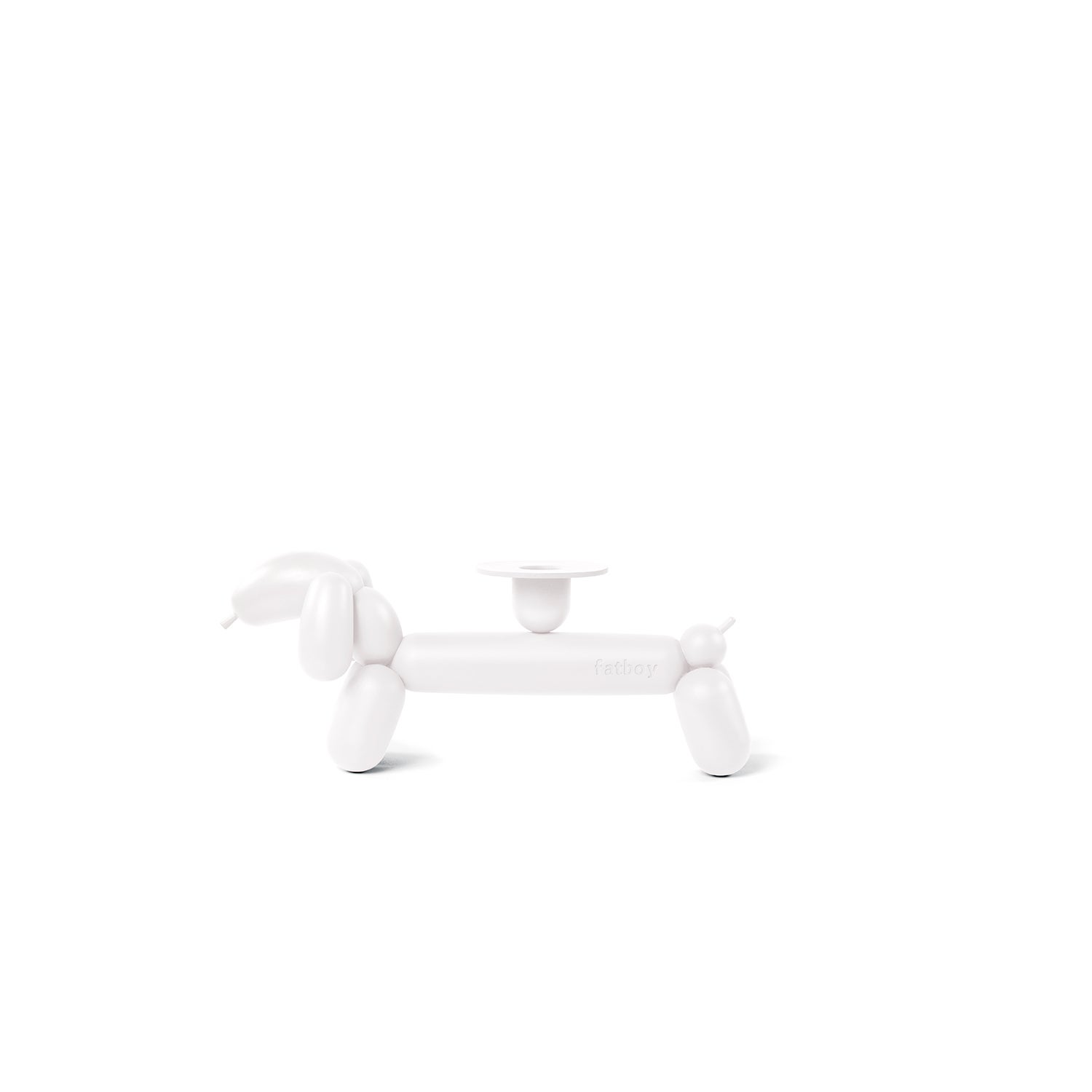 Can-dog ljusstake white 