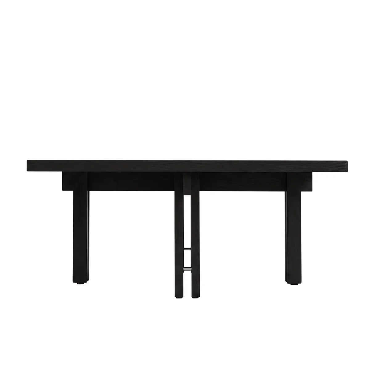 Soffbord i ek 80x80 Plinth Coffee Black Oak