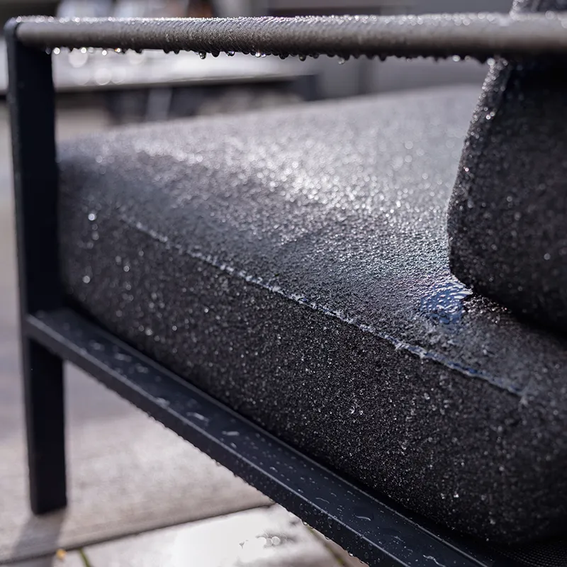 Lyra fåtölj Svart / Teddy black