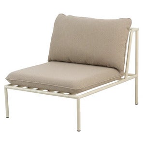 Collier mittdel  Pearl white / Teddy beige