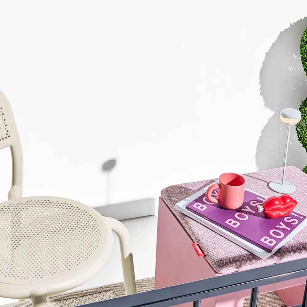 cheerio Portabel lampa light grey