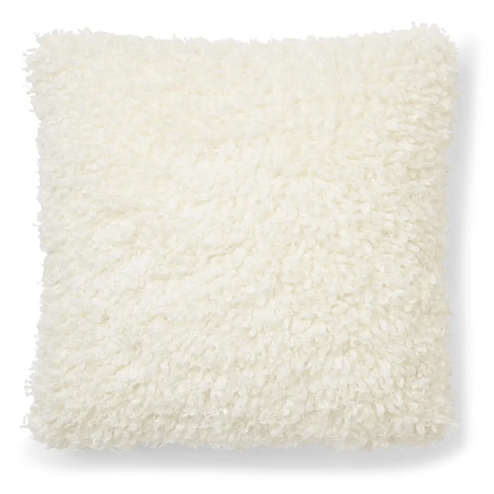 Skinnwille Ulli Kuddfodral 45×45 cm Ivory