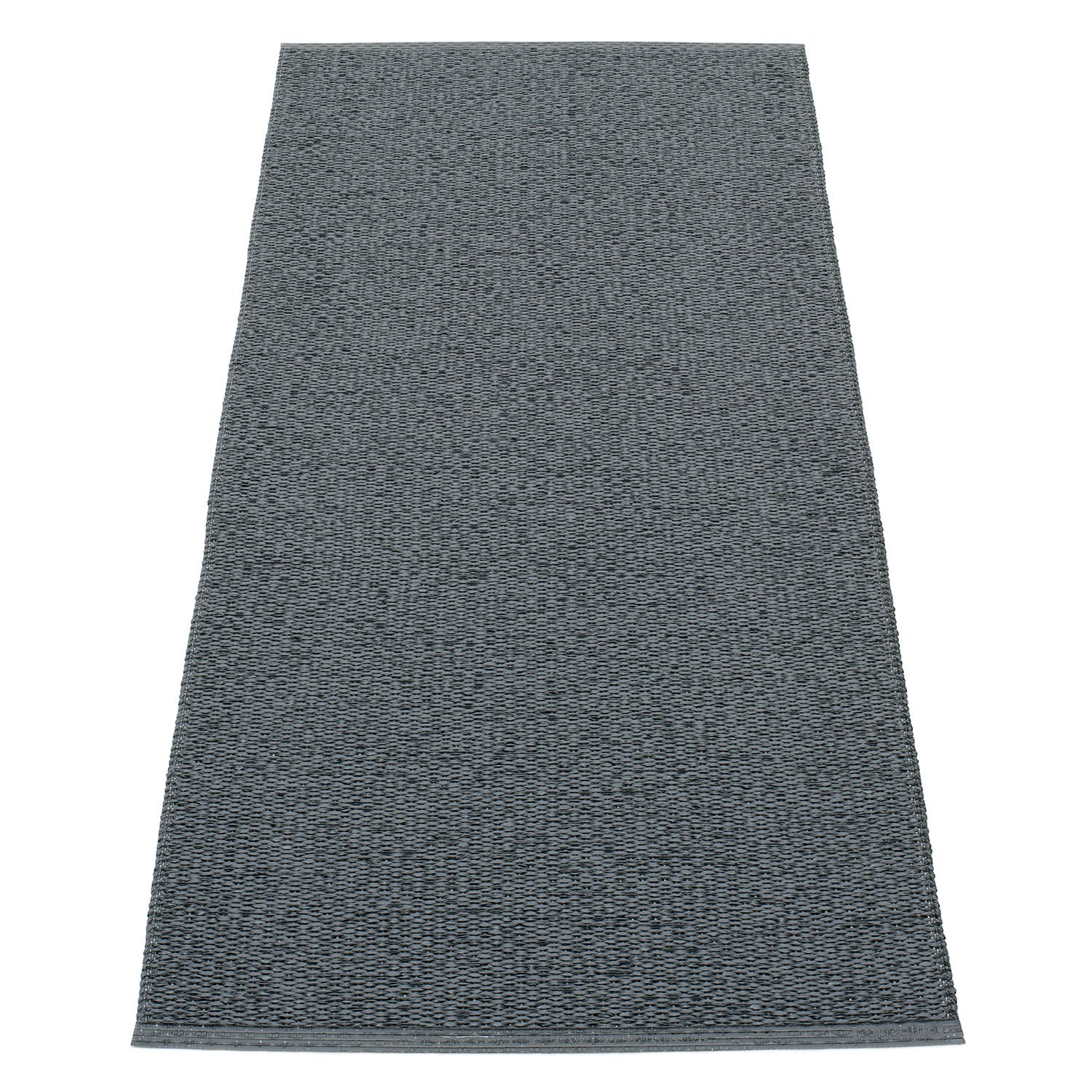 pappelina, svea matta 70x160 cm granit / black metallic