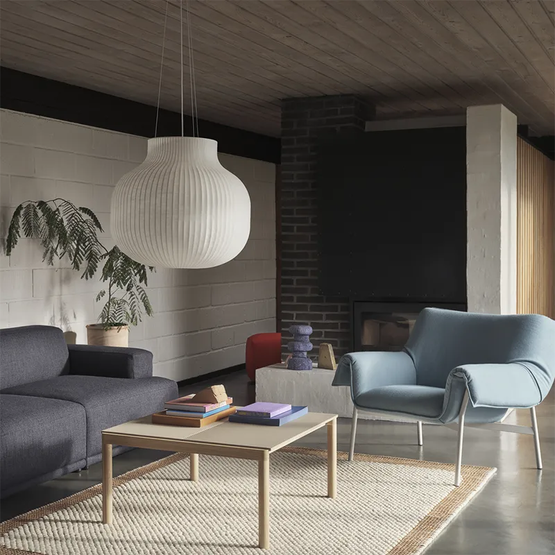 Strand Pendellampa 80 cm White