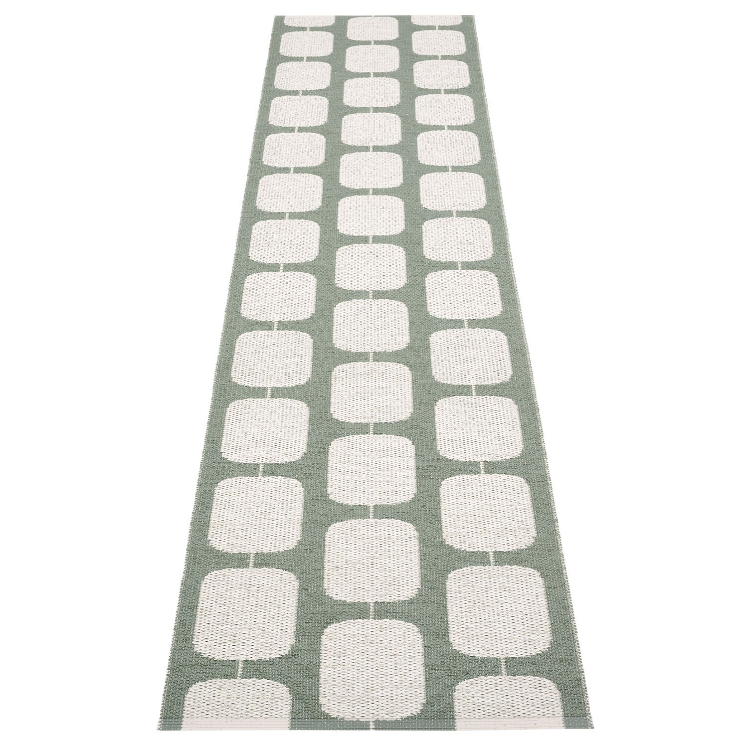 pappelina, sten matta 70x300 cm army / fossil