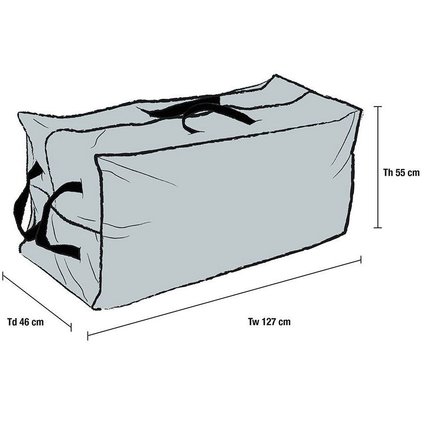 Brafab, Möbelskydd dynväska 46x127 cm grå