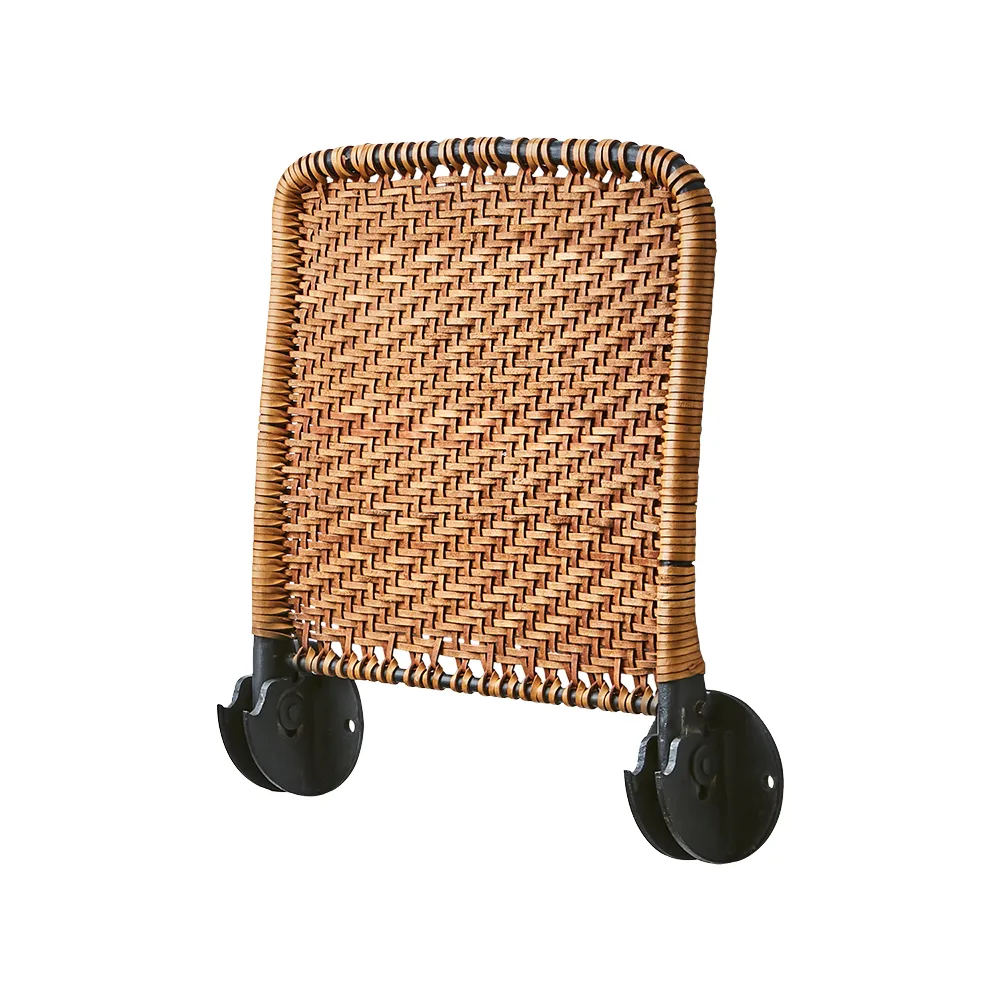 LOKE väggstol svart/brun