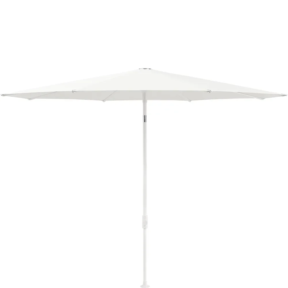 Glatz, Smart parasoll 220 cm matt white Kat.5 510 White