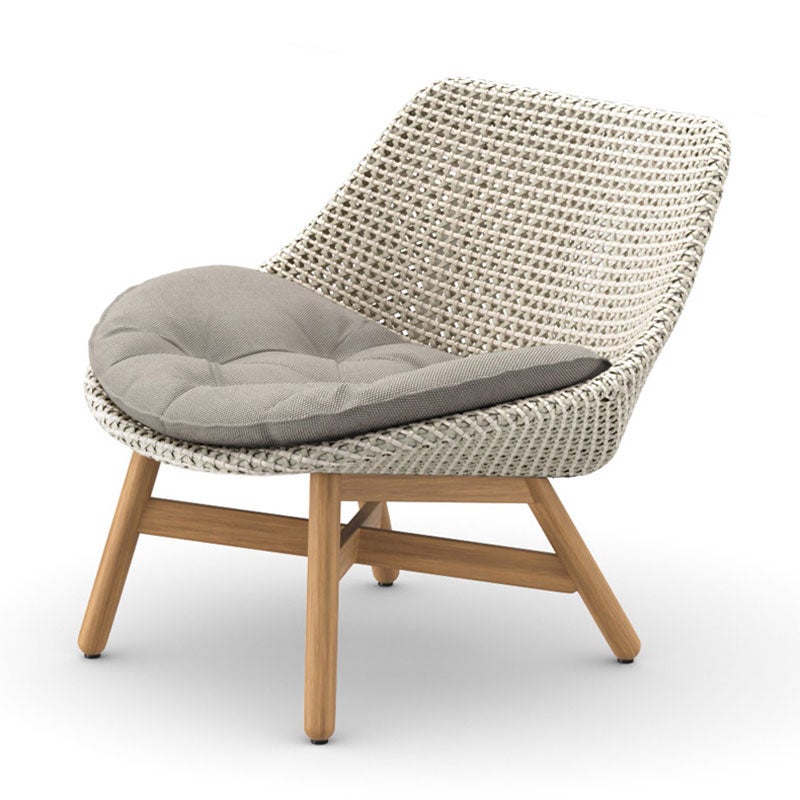 dedon, mbrace clubfåtölj sea salt