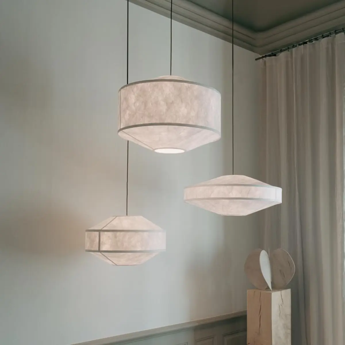 Kite Pendellampa Vit Ø55