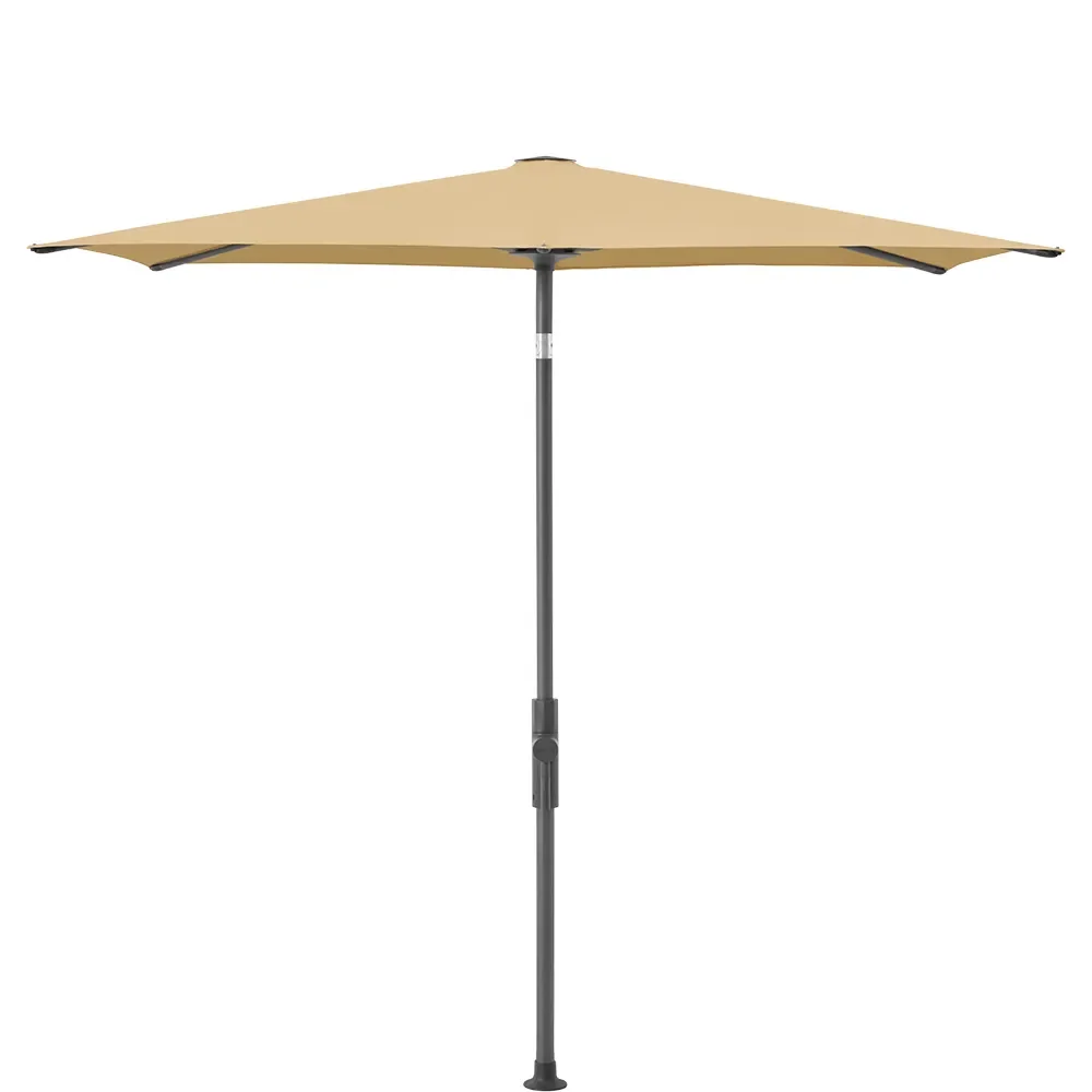 Glatz, Twist parasoll 250x200 cm anthracite Kat.5 604 Cereal