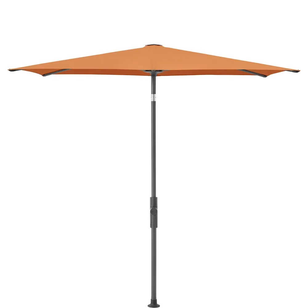 Glatz, Twist parasoll 250x200 cm anthracite Kat.5 802 Sienna