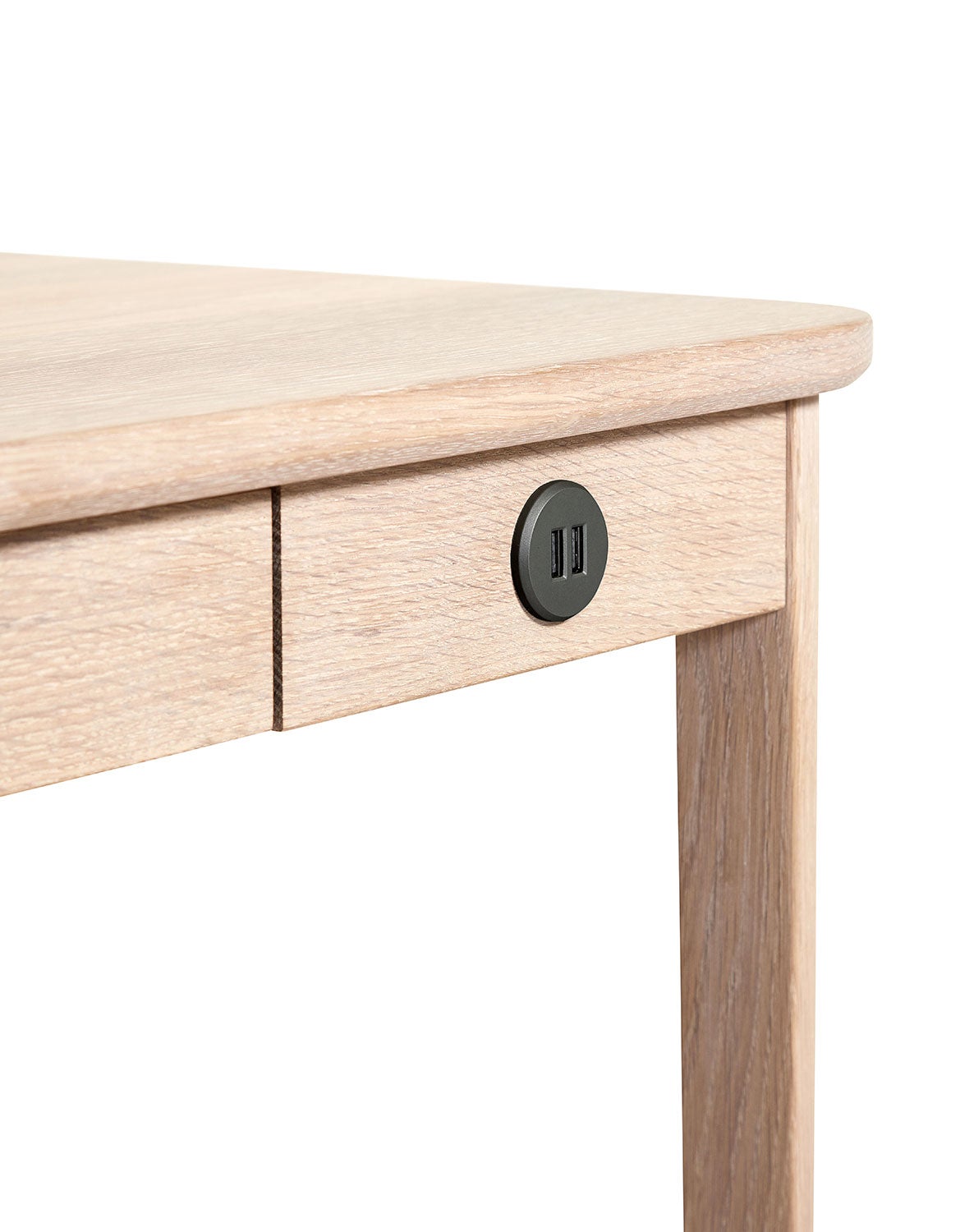 Sm131 Skrivbord Ek Massiv Naturolja 115X55X74Cm 