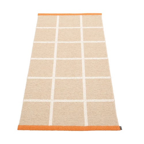 Vävd Matta Criss Beige 70x150 cm