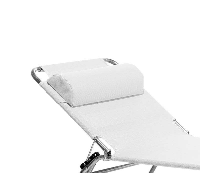 Amigo nackkudde vit textilene