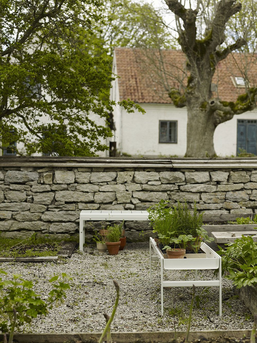 Between Lines Däckstol Teak