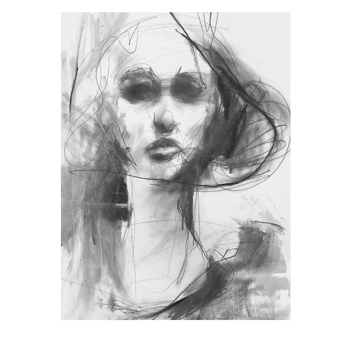 Anna Bülow, Anna Bülow poster  Face 4 30x40 cm