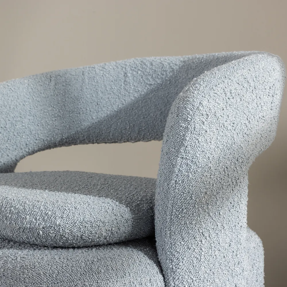 Laurel Fåtölj Ljusblå