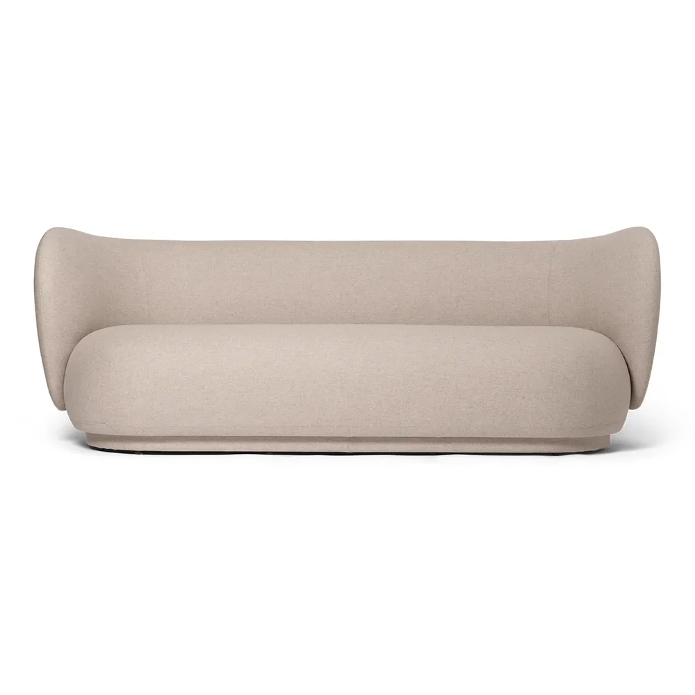Ferm Living, Rico 3-sits soffa Main Line Flax - Sand