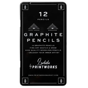 12 färgpennor - Graphite