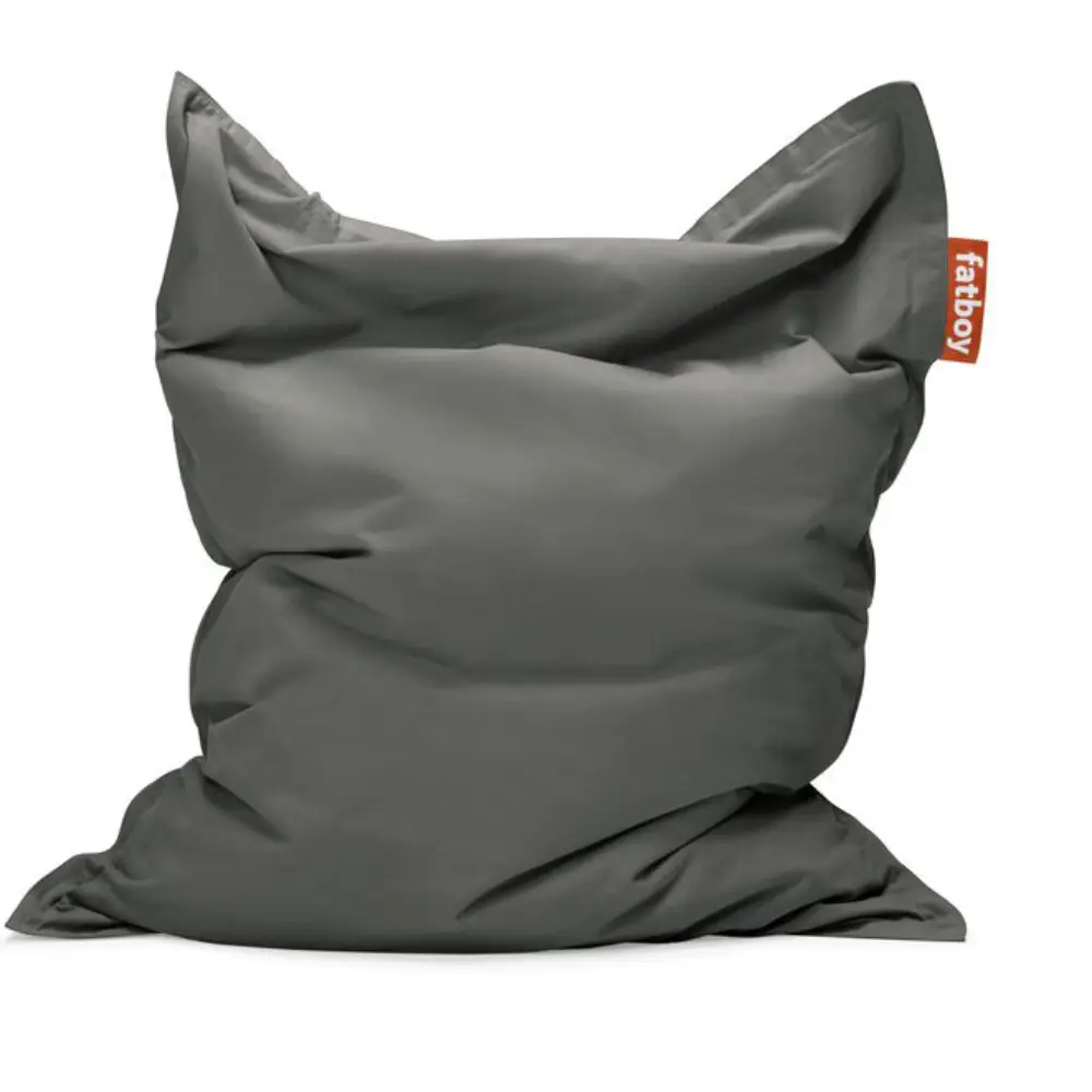 fatboy, the original canvas sittsäck recycled charcoal grey