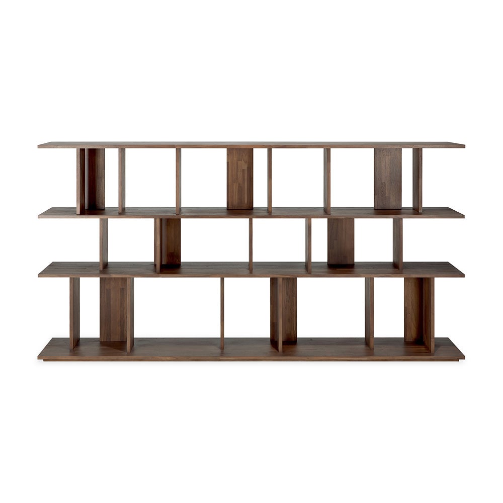 Ethnicraft, Irregular Hylla Lackad teak 224 x 37 x 115 cm