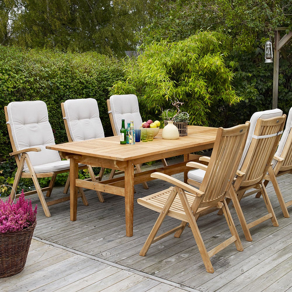 Veronica positionsstol natur teak