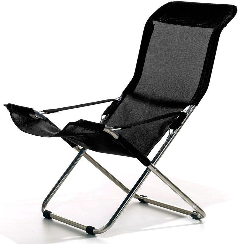 Fiam, Fiesta vilstol svart aluminium