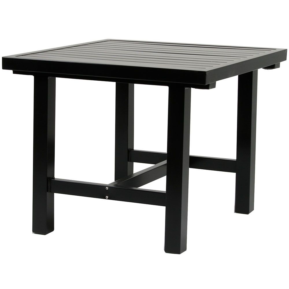 Fri Form, Bord 80X85Cm Svart Alu