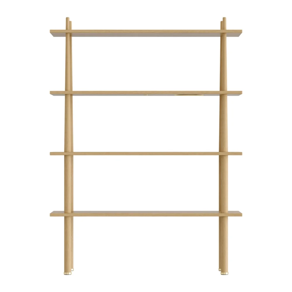 umage, stories bokhylla ek