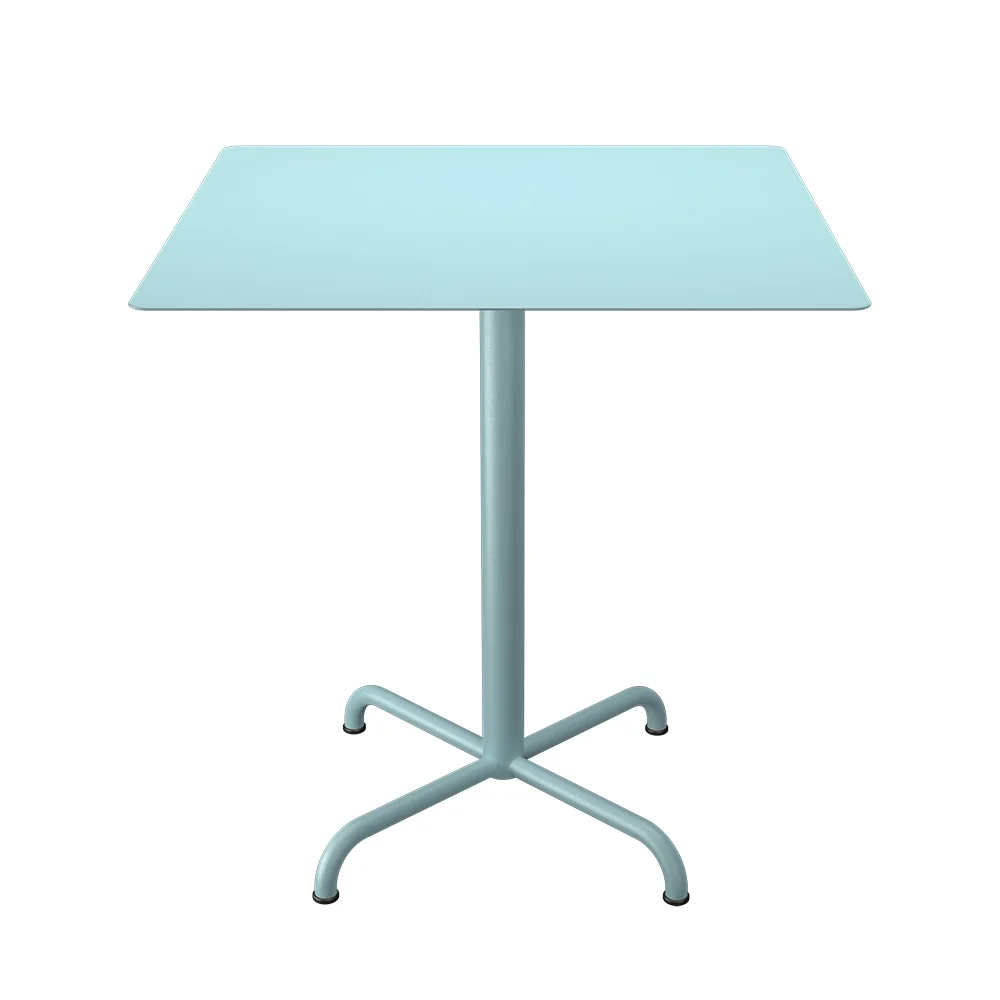houe, pico cafébord 70x70 cm, bas 4 ben ice blue