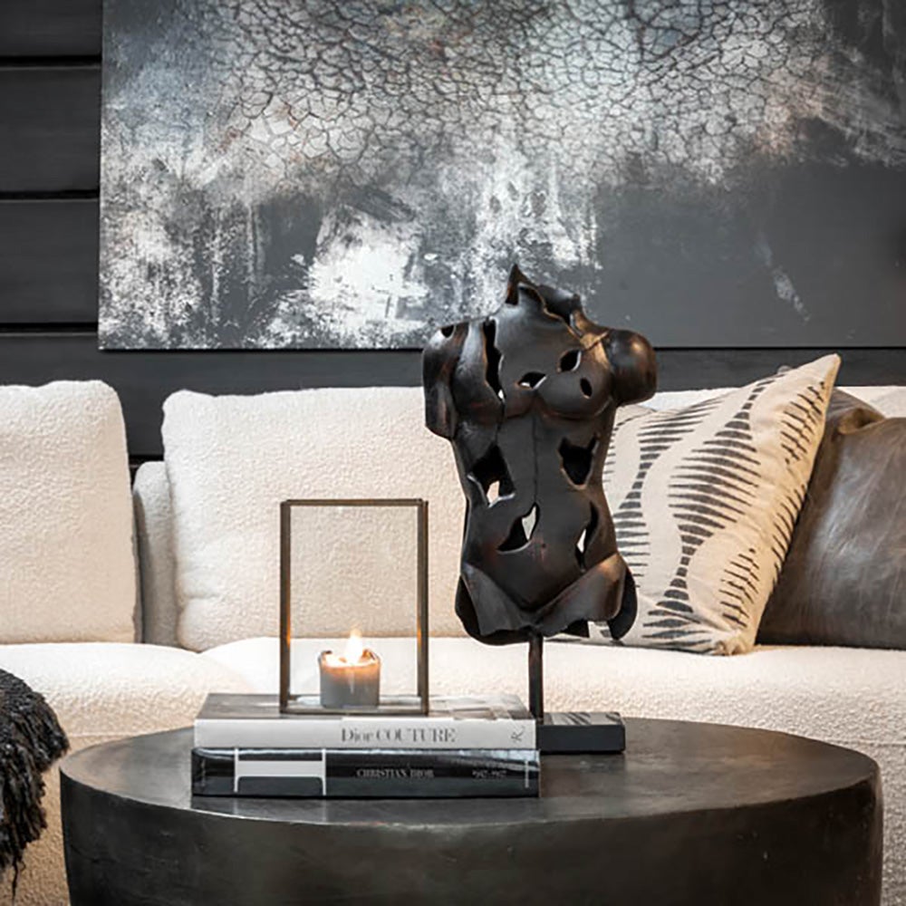 Alternativ bild 1 för Artwood, TORSO staty i metall-Antique bronze