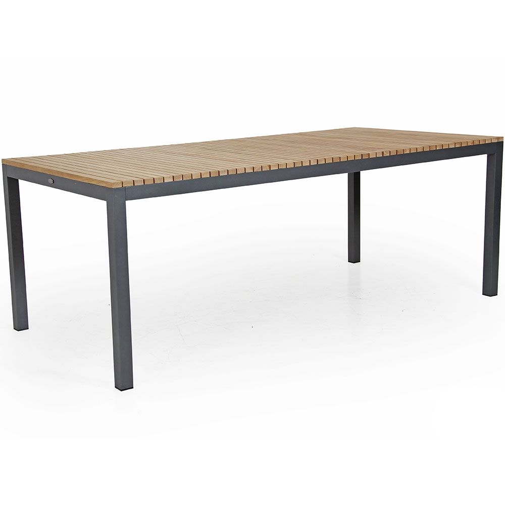 Brafab Zalongo matbord 100×200 cm natur/grå