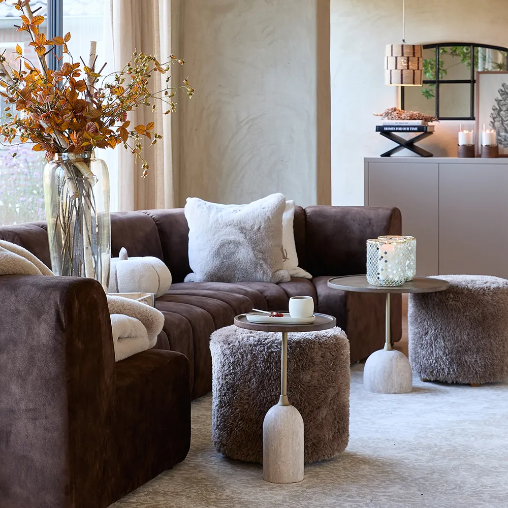 Fotpall Bowery Raccoon Taupe