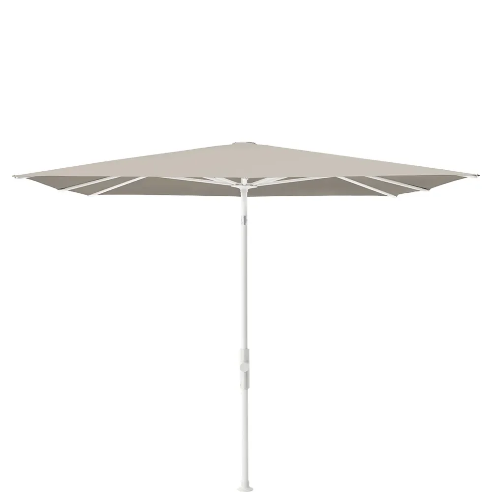 Glatz, Twist parasoll 240x240 cm matt white Kat.5 686 Urban Clay
