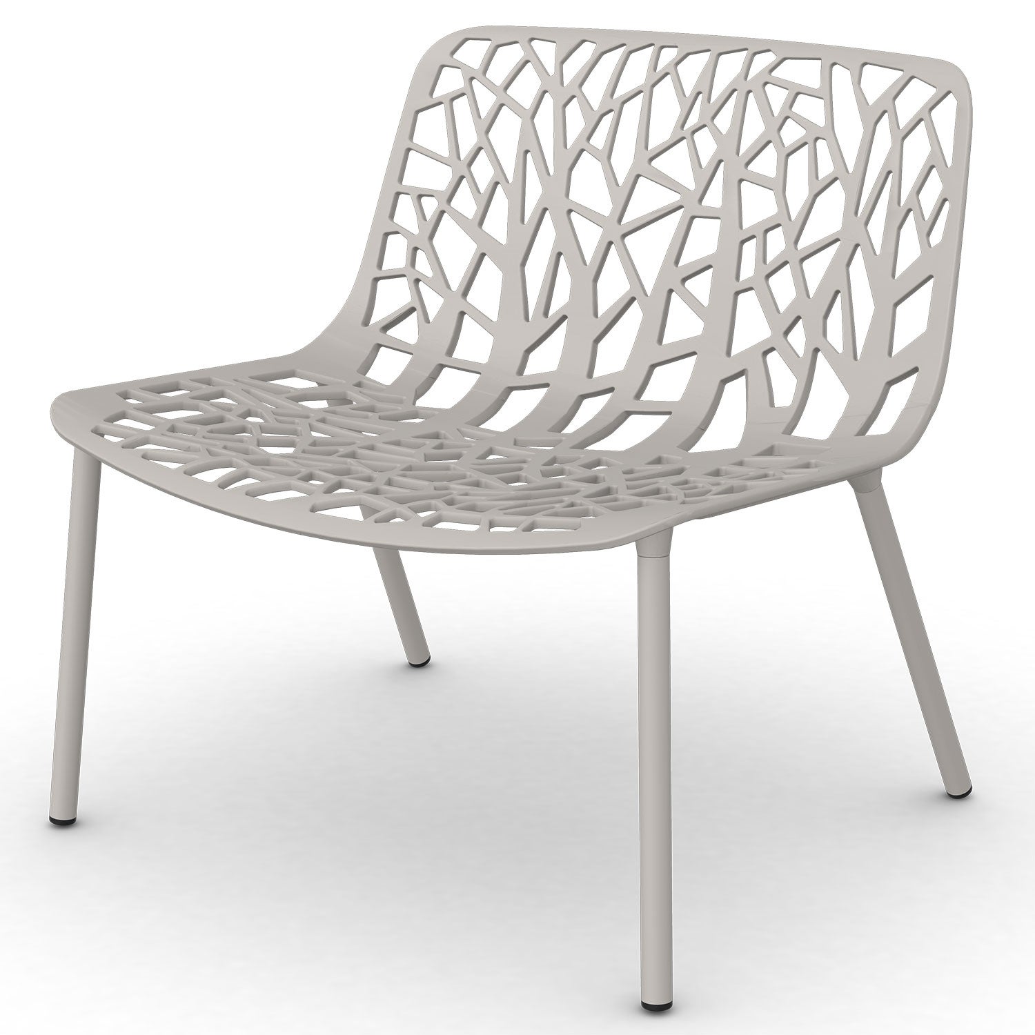 fast, forest loungefåtölj powder grey