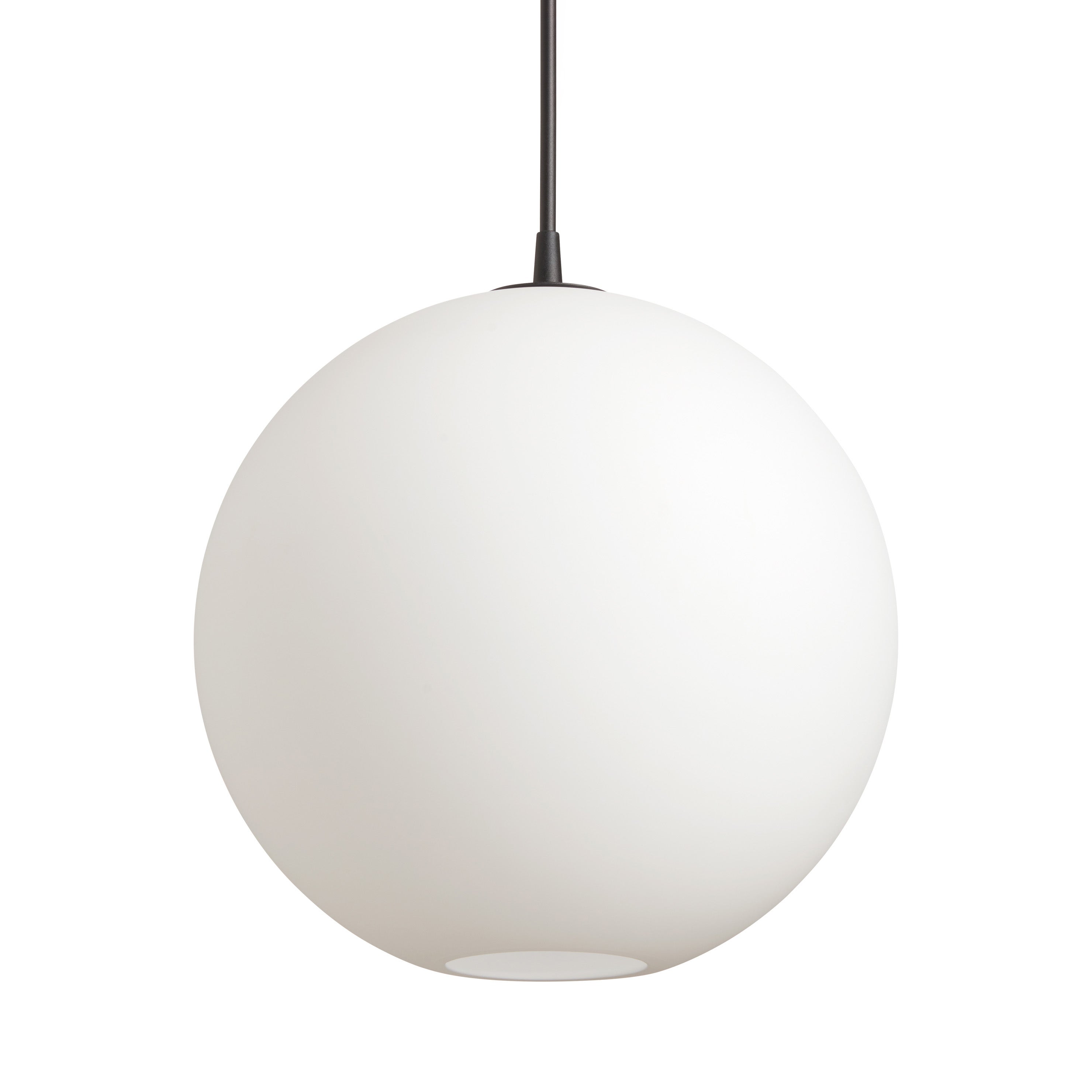 Capo pendel D400 Svartstruktur / Opalglas