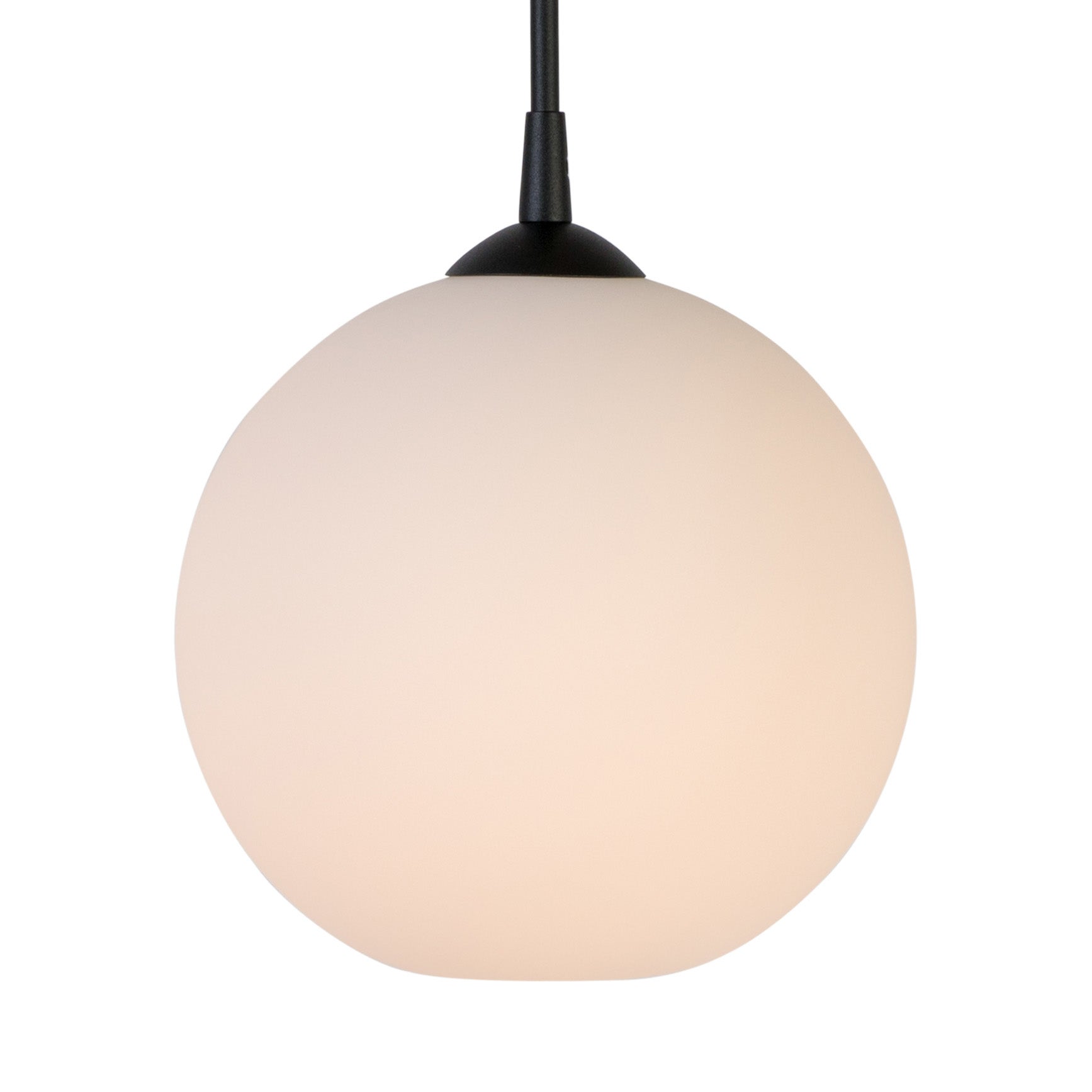 Belid, Capo Pendel D250 Svartstruktur/Opalglas