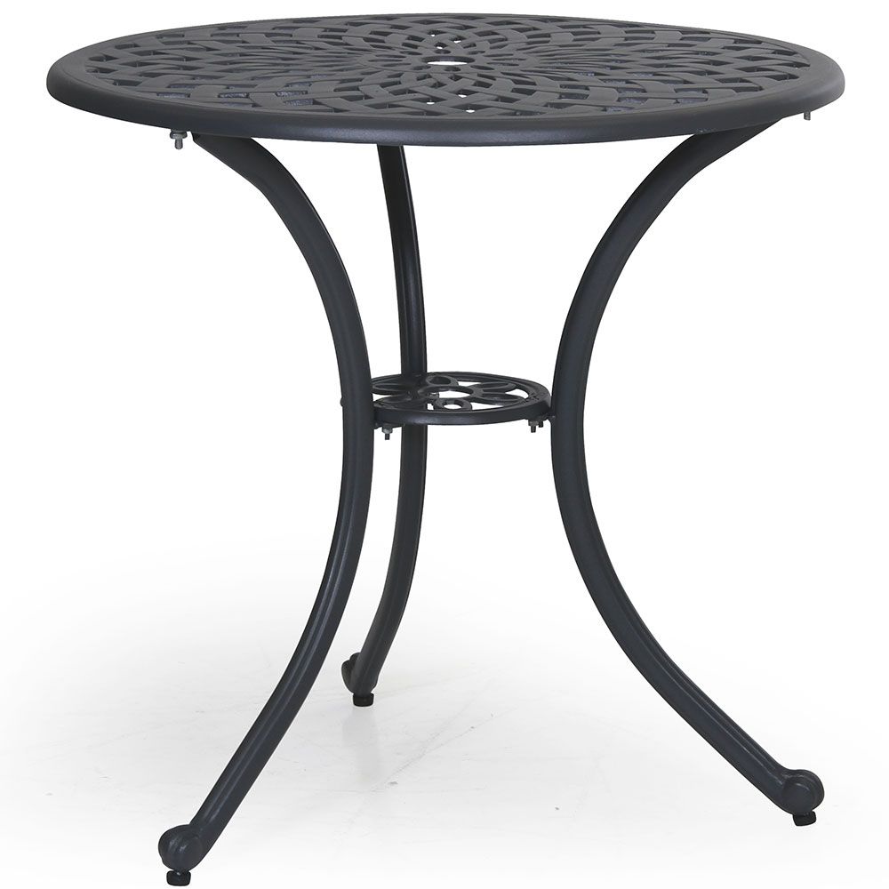 brafab, arras cafébord 70 cm antracit