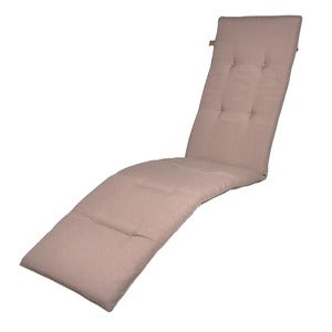 Däckstolsdyna Taupe fiber 