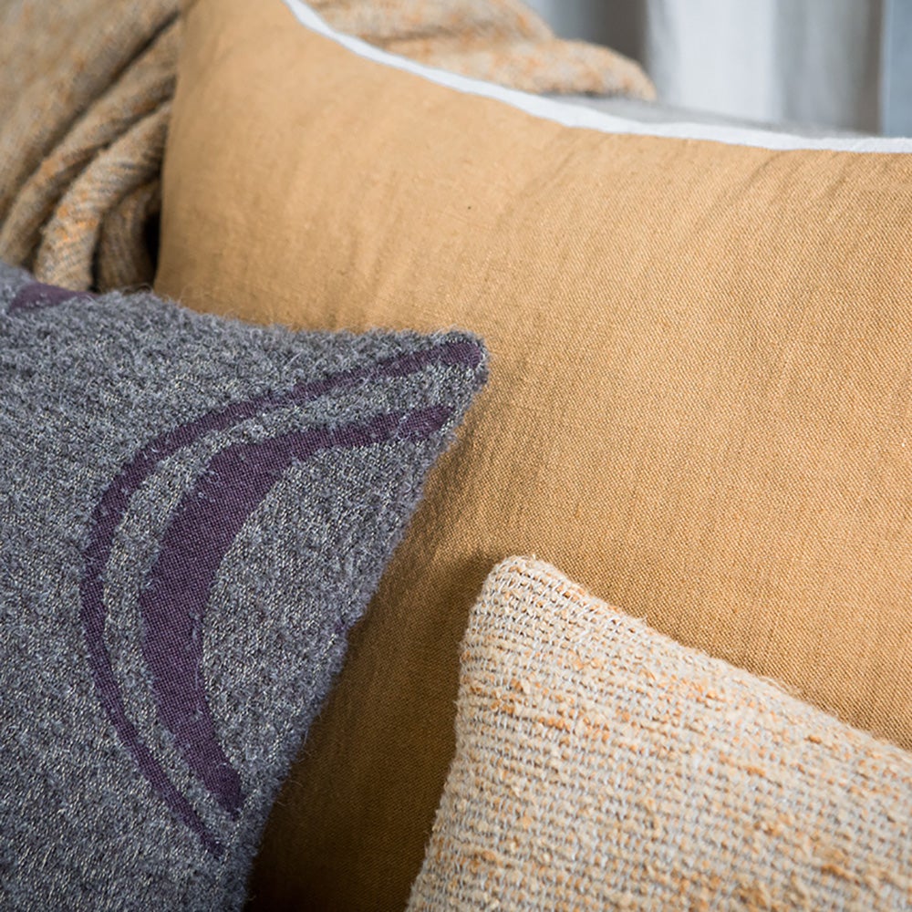 Lin Kudde Cinnamon 50x50 cm