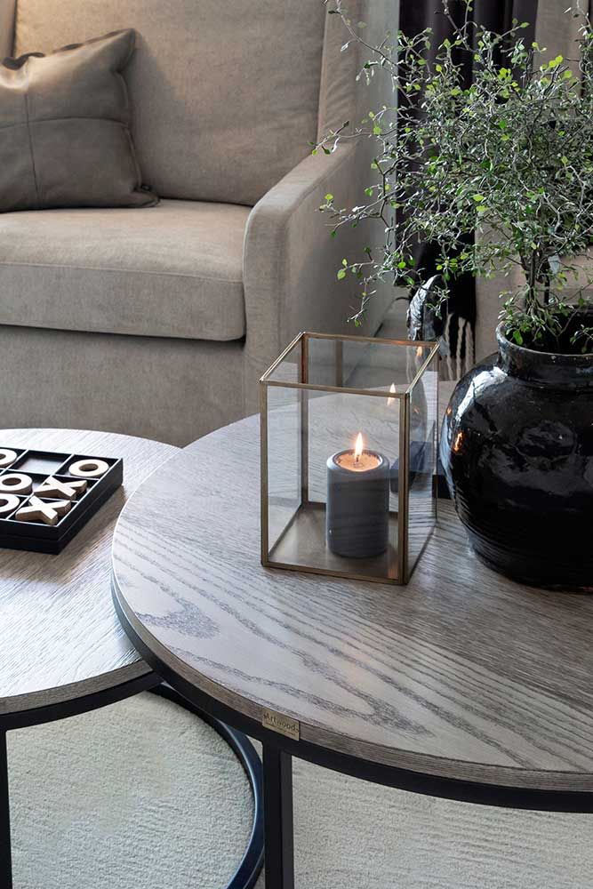 Mason Sidobord Antikgrå