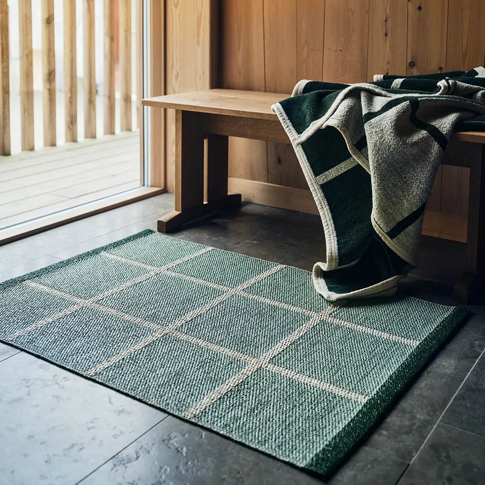 Vävd Matta Criss Pop Misty Mint