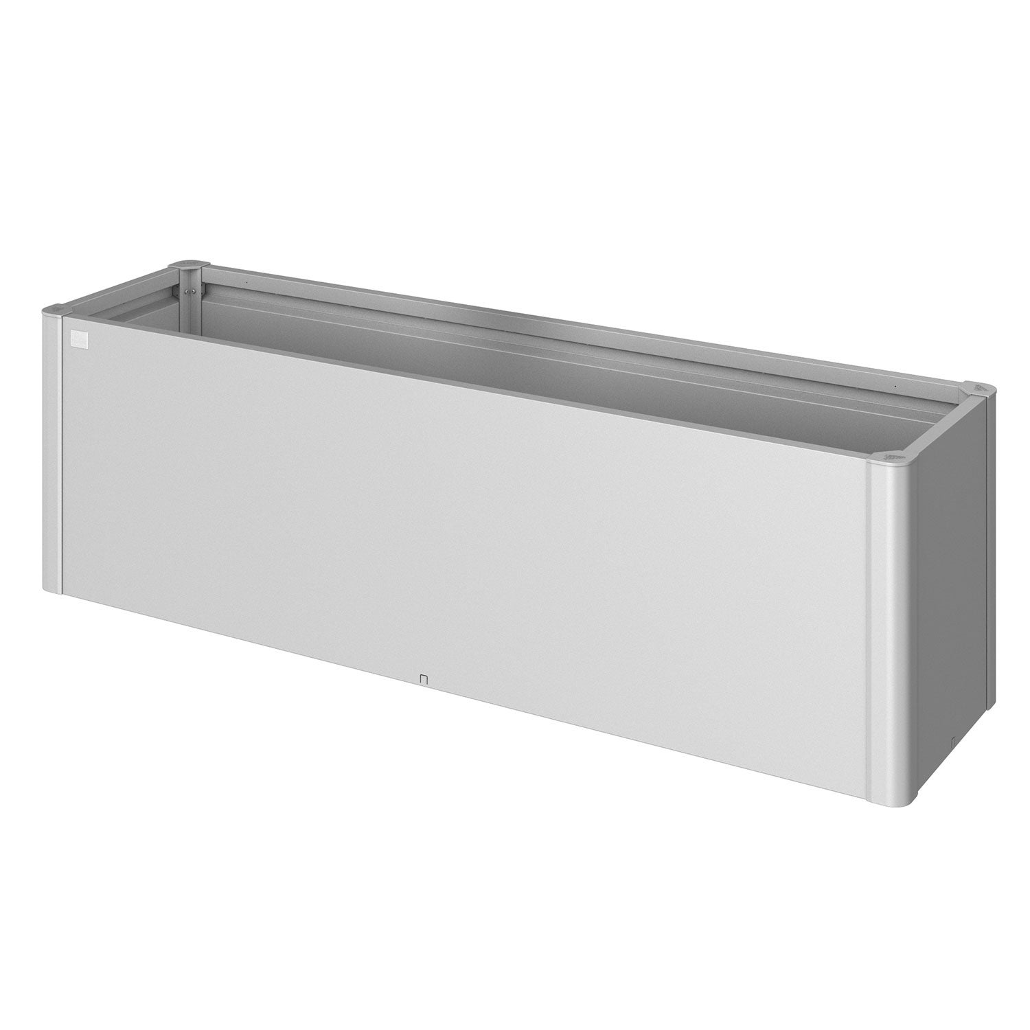 Belvedere planteringsbädd midi storlek 200 metallic silver