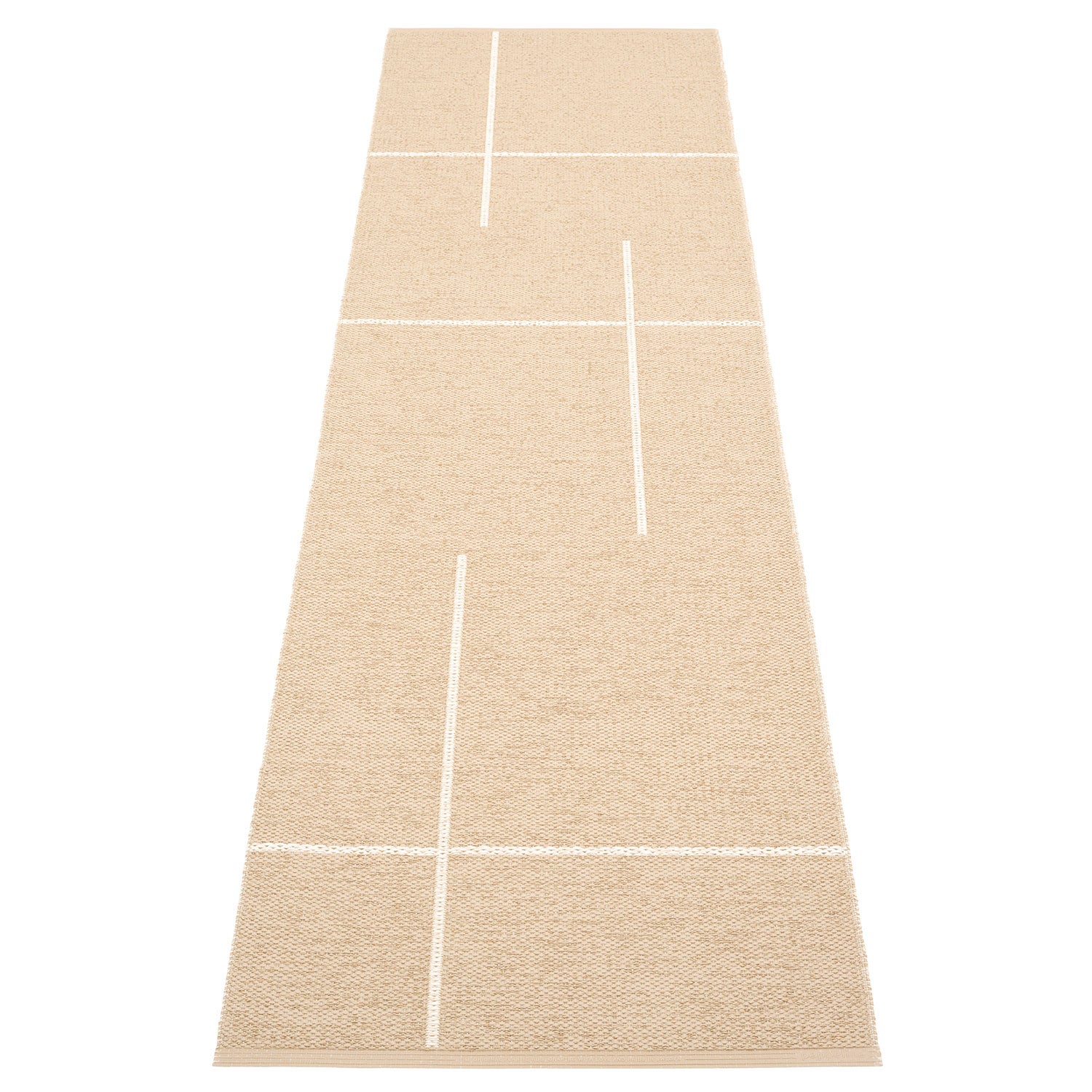 Pappelina, Fred matta 70x270 cm beige / vanilla