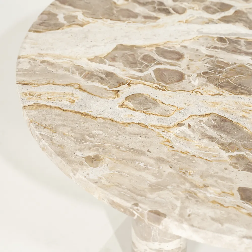 Marmo soffbord 70 cm