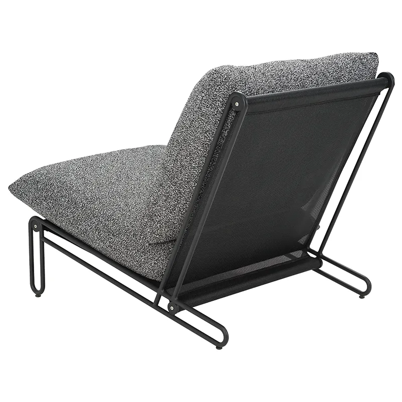 Blixt fåtölj Svart / Teddy ant